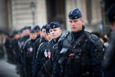 משטרת פריז פירקה מחאה נגד ישראל